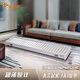太陽花 實(shí)木電烤爐取暖器暖腳器烤火箱電火桶烤火爐學(xué)生爐烤腳家用烤火器取暖器烘腳器暖腳爐長方形辦公 太空鋁材【160*40*12CM】云母板發(fā)熱