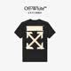 OFF-WHITE?夏季t恤男款情侶裝男士高端短袖女半袖2026新款潮牌雙箭頭圖案 黑色 標(biāo)準(zhǔn)尺碼 L