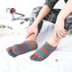 革斤威春夏款男士復古棉純淺口五指襪男時(shí)尚隱形潮襪子 五指復古淺口5雙裝