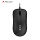 雙飛燕（A4TECH) WM-100 十只裝 有線鼠標(biāo) 筆記本臺(tái)式電腦辦公家用便攜鼠標(biāo) USB接口 黑色