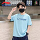 李寧（LI-NING）兒童短袖夏季速干透氣t恤2026夏款男童休閑半袖洋氣潮流上衣女童