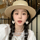 PWLS925銀針法式貝殼花瓣流蘇耳環(huán)女夏海邊度假風耳釘小眾設(shè)計感耳飾 貝殼流蘇耳環(huán)【S925銀針】