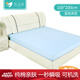 樂(lè )兒舒 嬰兒隔尿墊可洗超大床單防水兒童隔尿墊防濕床笠大號寶寶防尿墊 100*200棉質(zhì)藍色床笠
