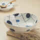 愛(ài)陶（AITO）日本進(jìn)口日式餐具套裝家用碗碟菜盤(pán)飯碗菜碟釉下彩美濃燒 橢圓大碗16.9*16.5*6cm