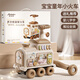 奧智嘉嬰兒學(xué)步車(chē)玩具防o型腿0-1歲寶寶手推車(chē)新生兒禮物高檔周歲實(shí)用