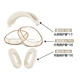 赫豹適用蘋果新款airpods max保護(hù)套透明TPU軟殼藍(lán)牙耳機(jī)頭戴式外殼耳罩硅膠橫頭梁保護(hù)殼保護(hù)罩 透星光色外殼+星光色內(nèi)殼+星光色懸梁 Apple AirPods Max