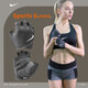 耐克（NIKE） 健身手套女子運(yùn)動(dòng)訓(xùn)練護(hù)掌套防滑耐磨騎行啞鈴單杠引體向上 新款黑灰白NLGD4025 M掌寬大小6-7cm