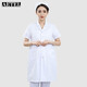 AETEL孕婦護士服夏裝短袖孕期白大褂醫生孕婦裝長(cháng)袖大碼護士孕期工作服