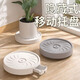 骎鋒花盆移動托架室內(nèi)可接水盆栽帶輪靜音底座陽臺植物圓形儲水托盤 白色-內(nèi)徑35cm【隱藏6輪】