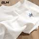 GLM短袖t恤男夏款潮流印花情侶款半袖寬松休閑透氣純棉上衣