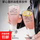 原創(chuàng)可愛(ài)啤酒杯大容量夏季暢飲玻璃杯家用果汁水杯飲料冰咖啡杯子 500ml兩個(gè)裝