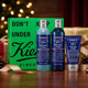 科顏氏（Kiehl's）男士三件套（洗面奶250ml+水250ml+乳液75ml）護膚男士套裝送男友