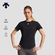迪桑特（DESCENTE）女士TRICOT涼感吸濕速干防曬透氣短袖t恤夏季新品 BK-黑色 L (170/88A)