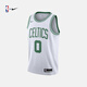 NBA【限時(shí)秒殺】凱爾特人隊塔圖姆SW男球衣籃球服夏季速干透氣運動(dòng)服白色22XL
