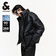 杰克·瓊斯（JACK&JONES）男士羽絨服合集 225412002E40黑色 L （180）
