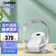 carkiien無葉風扇家用智能臺式掛壁扇直流變頻節能電風扇嬰兒童孕婦老人桌面風扇 銀色電子觸控款