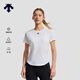 迪桑特（DESCENTE）女士TRICOT涼感吸濕速干防曬透氣短袖t恤夏季新品 WT-白色 L (170/88A)