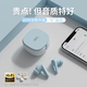 熙彼兒（Sibyl） 真無線藍牙耳機入耳式雙耳降噪運動游戲低延遲音樂高音質超長續航適配華為oppo蘋果vivo學生福音 藍色【APP+40ms低延遲+續航60h】