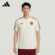 阿迪達(dá)斯（adidas）三葉草世界杯球衣T恤男西班牙足球國(guó)家隊(duì)2026新款圓領(lǐng)短袖JZ2256M