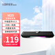 漫步者M(jìn)25 藍(lán)牙音箱 桌面一體式有線USB電腦音響家用筆記本小音箱游戲桌搭禮物 內(nèi)置麥克風(fēng) 免提通話 黑色（藍(lán)牙/USB有線二合一）