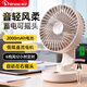 賽億充電定時(shí)USB小風(fēng)扇空氣循環(huán)家用風(fēng)扇臺掛電風(fēng)扇戶外便攜輕音換氣搖頭扇床頭辦公室桌面小電扇