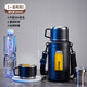 天喜（TIANXI）玻璃杯大容量水杯男士泡茶杯2026新款防摔防爆茶水分離杯子塑玻杯 【一蓋兩用】磐石黑 1000ml