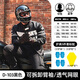 杜漢（DUHAN）摩托車騎行服四季網(wǎng)眼通風(fēng)機(jī)車賽車服防摔摩托衣服騎士服103黑3XL