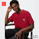 優衣庫漫畫UT集英社創立100周年UT/短袖T恤男裝女裝488259 16 紅色 M