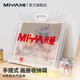 米婭（MIYA） 畫(huà)冊收納冊畫(huà)畫(huà)作品集特大號收納袋防水抗變形兒童畫(huà)畫(huà)美術(shù)作品收藏文件夾作品夾8K磨砂透明美術(shù)寫(xiě)生