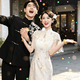 高端香檳色訂婚旗袍2026年新款國風領證禮服新娘結婚敬酒 香檳色 L