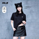 MLB男女同款時(shí)尚經(jīng)典休閑純色圓領(lǐng)T恤26春季新款3ATSB0163-50BKS-XL