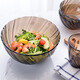 多萊斯 法國進(jìn)口歐式玻璃碗泡面碗湯碗飯碗沙拉碗水果盤(pán)咖啡色家用餐具 中大號碗【面碗/沙拉】