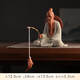 木客 中式創(chuàng)意紫砂人物姜太公釣魚(yú)陶瓷擺件 創(chuàng)意老翁家居客廳魚(yú)缸布景假山造景園藝盆栽配件裝飾品 大號(hào)姜太公釣魚(yú)(淺灰）