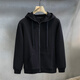 GUANGAN AEPE極簡(jiǎn)主義華夫格外套男士連帽春秋款韓版潮流休閑夾克男裝新款衛衣 黑色 寬松百搭版型 L 115-135斤