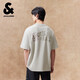 杰克·瓊斯（JACK&JONES） 男裝T恤短袖潮流微寬松版型小LOGO主題印花226201097