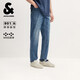 杰克·瓊斯（JACK&JONES） 男裝牛仔褲舒適百搭時(shí)尚貓須水洗四面彈基礎(chǔ)日常長(zhǎng)褲子226232029