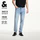 杰克·瓊斯（JACK&JONES） 春季潮時尚出街褲子舒適清爽涼感彈力牛仔褲長褲男裝226132131