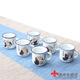 暢印 中國(guó)風(fēng)陶瓷杯子小號(hào)水杯辦公司茶杯經(jīng)典禪意復(fù)古懷舊仿搪瓷杯套裝茶缸 彌勒佛系列(六個(gè)裝)
