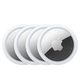 Apple/蘋果【新品】 AirTag (4件裝) 第二代 定位器 防丟 可連接手機 寵物 兒童 老人 定位防丟器