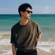 Abercrombie & Fitch【李現(xiàn)同款】小麋鹿圖案重磅厚實純棉短袖T恤26夏男裝124-6005 深棕色 M (180/100A)