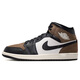 Jordan 男休閑鞋AIR JORDAN 1 MID經典中幫板鞋運動鞋DQ8426-007棕42.5