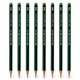 輝柏嘉（Faber-castell）9000素描鉛筆專業(yè)hb2h4h6h2b4b6b8b繪畫初學(xué)者學(xué)生用成人繪圖素描套裝8支裝美術(shù)寫生