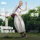 蕉下（beneunder）半身裙女士中長款暴走百褶防曬防潑水戶外裙新款春夏季WR005