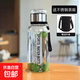 玻璃水杯大容量1000ml水茶單層玻璃茶水分離泡茶杯子瓶【送杯套】 1000ML*1個（送杯套）