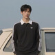 阿迪達斯（adidas）三葉草系列 男 3S PL 長袖POLO KE3576 黑色 S