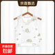 【夏清倉貝樂咿背心】夏季半背背心純棉吊帶0-6個月新生兒寶寶 恐龍汽車#6551 59