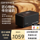 漫步者（EDIFIER）S260 高保真復古藍牙音箱 HiFi級一體式大功率音響 居家音響 桌面音響 黑胡桃 七夕情人節禮物