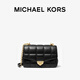 MICHAEL KORS邁克高仕 MK Soho 小號羊皮絎縫海綿包 黑色 001 小號