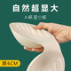 AWMBEL外擴乳膠胸墊插片加厚小胸平胸專(zhuān)用文胸罩內襯內衣美背假胸jm8 加厚4CM-膚色一件裝
