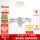 CRD克徠帝【七夕禮物】心愛鉆戒六爪鉑金18K金鉆石戒指女求婚結婚 【臻選】白18K金 5分 G0792I